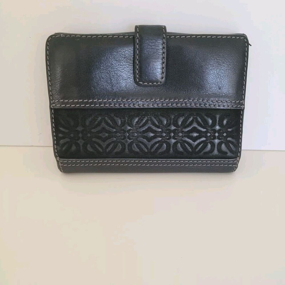 Loewe Black and Gray Wallet